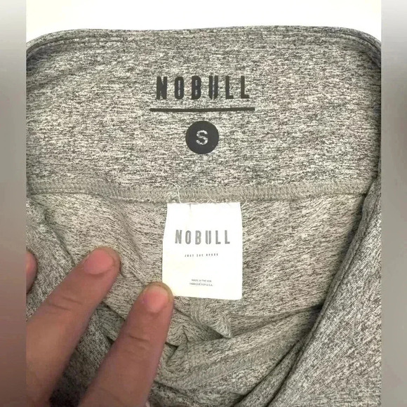 Nobull Women’s Gray Sport Leggings Size- Small - Picture 5 of 9